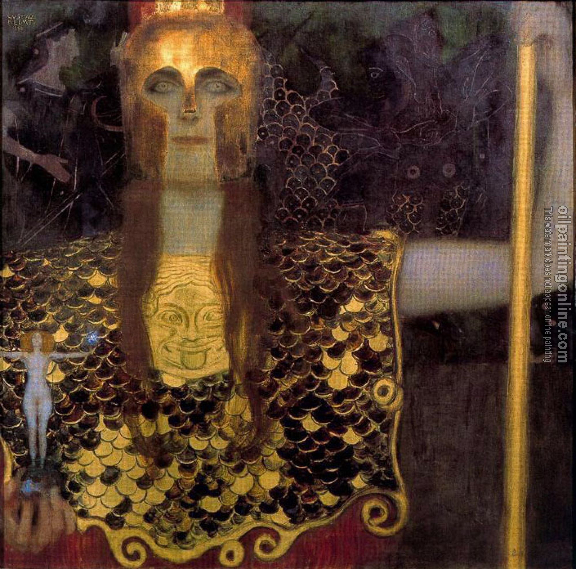 Klimt, Gustav - Pallas Athene